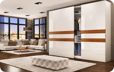Floor to Ceiling Wardrobe